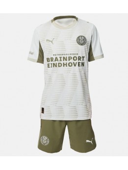 Billige PSV Eindhoven Tredjedraktsett Barn 2025-26 Kortermet (+ Korte bukser)